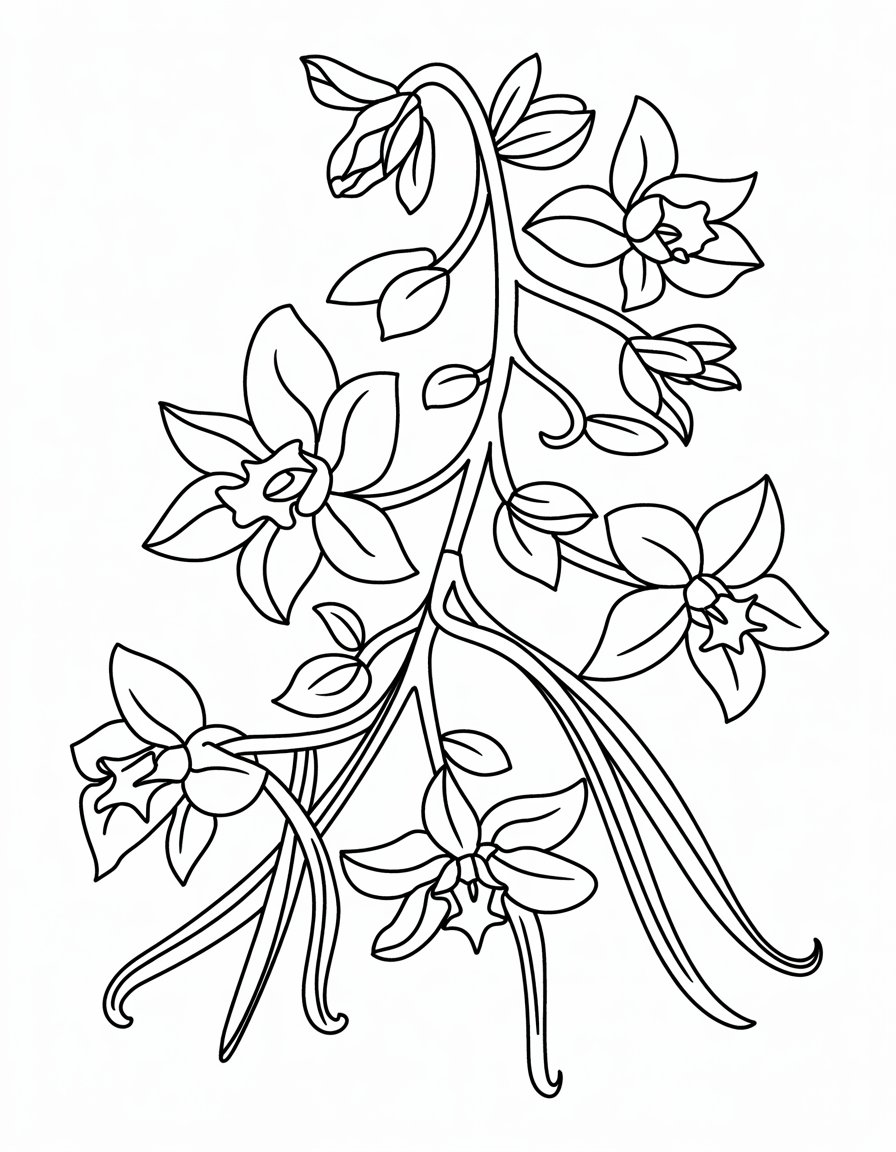 Vanilla Orchid Vine